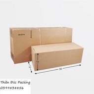 Combo of 40 boxes of 36x12x12 sturdy cartons