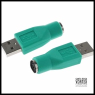 USB Male to PS/2 Female Adapter for PS/2 Keyboard