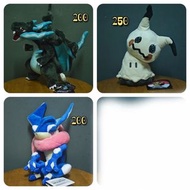 Pokémon 毛公仔 超級噴火龍X 謎擬Q 甲賀忍蛙