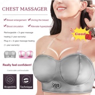 Chest Massager Breast Care Device Rechargeable Breast Massaging Tool for Healthier Breasts