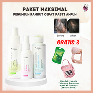 Paket Maksimal Perawatan Rambut Menumbuhkan Rambut Secara Cepat Mengobati Rambut Rontok Ringan Hingg