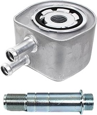 Engine Oil Cooler Compatible with 1997-2004 Ford Expedition F-150 F-250 & Lincoln Navigator Blackwoo