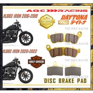 HD XL883 IRON 16-19 XL883 IRON 20-22 DISC BRAKE PADS GOLD QUALITY BRC