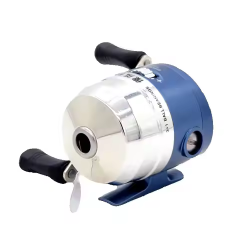 CAMEKOON FBS40 Fishing Reel With 10 Lbs Line Loaded Spincast Reel R/L Reversible 4.3:1 Gear Ratio 3+