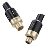 LEKATO 5.8Ghz Wireless Microphone Transmitter for Dynamic Audio Mixer XLR System DSLR Camera PA