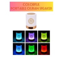 16G Portable Bluetooth Al Quran Lamp Speaker RAYA LED 30 Juzuk FM Radio MP3 Player Ruqyah Zikir Spea