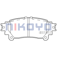 NIKOYO BRAKE ผ้าเบรค Toyota fortuner BMC Toyota Fortuner MY2017 ปี 201420152017 รับประกันสินค้า3เดือน จัดส่งฟรี #N1112 #N1135