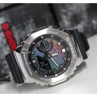 Casio G-Shock GM-2100RW-1A G-Steel Rainbow Brick Color Metal Octagon Men's Watch