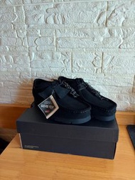 (全新) Clarks Wallabee Gore-Tex GTX Vibram Black Suede Shoes - 防水麂皮黑色鞋 - Cityboy Nautica Beams Japan