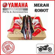 [HLY !!!] YAMAHA Y125 Y125ZR 125ZR COVERSET COVER SET BODY COVER MERAH ROBOT