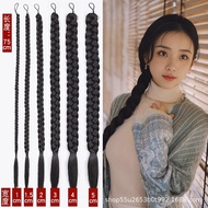 Wig Braids Square Dance Long Twist Braids Big Thick Red Army Braids Republic of China Performance Sh