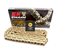 EK โซ่ 520-120L O-RING รุ่น SRO Series สีทอง (MADE IN JAPAN)