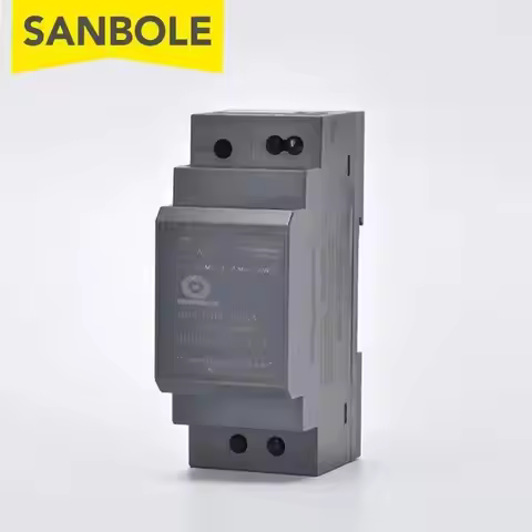 HDR-30-24 / HDR-30-12 Ultra Slim Step Shape DIN Rail Power Supply Short Circuit Protection LED For P