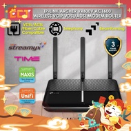 TP-Link Archer VR600V AC1600 Wireless Dual Band Gigabit VoIP VDSL/ ADSL Modem Router