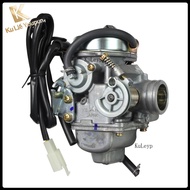 KuLeyp มอเตอร์ไซด์คาร์บูเรเตอร์ 24mm 110 125 150CC GY6 สำหรับ Moped ATV Go Kart Roketa