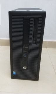 HP 桌上電腦 desktop i5-4570 256G SSD + 500G hard disk