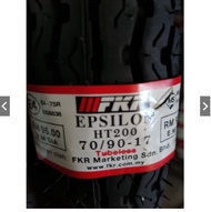 TYRE / TAYAR - 70/90X17 + 80/90X17 TUBELESS TYRE 2022 HT200 - FKR