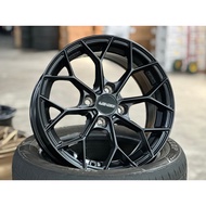 NEW 15X7 ET35 Lenso J1B Rim (set of 4) Satin Black 4X100