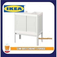 IKEA SINK BASE CABINET STORAGE W/ 2 DOORS