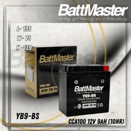 BATTMASTER 12V 6AH Battery YB9-BS (6 months warranty)
