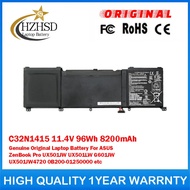 C32N1415 11.4V 96Wh 8200mAh Genuine Original Laptop Battery ForASUS ZenBookPro UX501JW UX501LW G601J