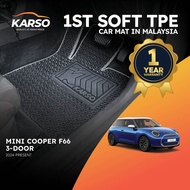 Karso Karpet Kereta Car Mat Mini Cooper F66 3-Door (2024-Present)