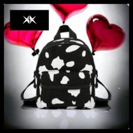 KR TAS RANSEL ANAK ANAK MINI MOTIF SAPI CORAK HITAM DAN PUTIH MURAH