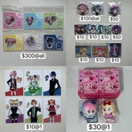 守護甜心 日奈森亞夢 月詠幾斗 星那歌唄 藤咲撫子 藤咲凪彥 韓國 日本 Pop Up Store 透明卡 滿贈 相卡 盲盒 公仔 襟章