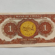 Republic of China Twenty-Four Years Chinese Bank Yuan Datou High Hat Flying Dragon Gold Coin Antique