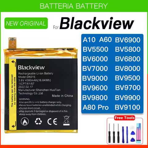 Original Battery For Blackview BV6900 BV6000 BV6800 BV7000 BV8000 BV9000 BV9100 BV9500 BV9600 BV9700