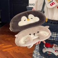JOVANA0 Pen Bag, Otter Penguin Plush Pencil , High Quality Large Capacity Stationery Organizer Schoo