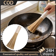 Wok Brush Bamboo Wok Cleaner Wok Brush Handmade Durable Natural Bamboo