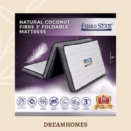 (现货）Fibre Star Natural Coconut Fibre Foldable Mattress