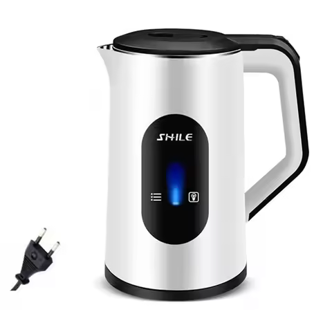 2.2L Stainless Steel Electric Digital Display Large Tea Kettle 1500W Fast Boil Thermal Water Kettle 