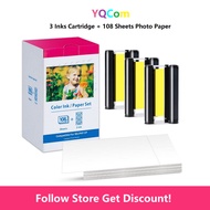 KP-108IN CP1500 CP1300 Inks & Photo Paper for Canon Selphy CP1300 CP1500 CP1200 CP1000 Photo Printer