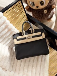 🆕 Hermes Birkin 25 Noir Phw 黑銀 黑色銀扣 Togo Stamp K