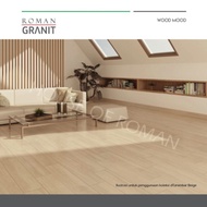Granit lantai motif kayu roman/dTanimbar Beige 15x90/Roman Granit