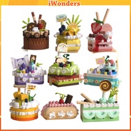 Dessert Party Cake Building Blocks –7383-7391 Creative Pop Toy & Display Gift for Girls and Kids