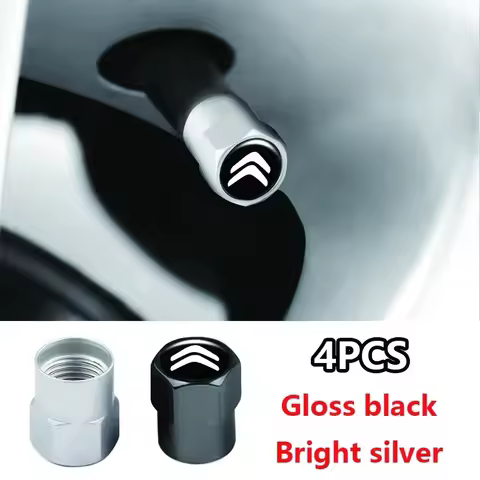 4pcs car wheel tire metal valve cover Defender decorative For Citroen C1 C2 C3 C4 C5 C6 C8 C4L DS3 D