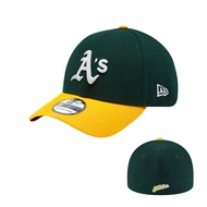 NEW ERA 39THIRTY 3930 MLB Oakland Athlete Green/Yellow Full-Seal Old Hat Baseball Cap ⫷ ScrewCap ⫸ N