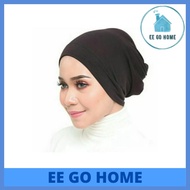 1Pcs Velvet Hijab Inner Warda Inner Tudung Inner Snow Cap Anak Tudung Muslimah Cotton Underscarves
