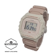 [Watchspree] Casio Digital Pale Pink Resin Band Watch W218HC-4A2 W-218HC-4A2 [Kids]