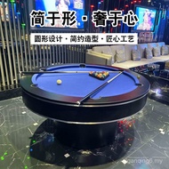 Round Billiard Table ktv Club Bar Commercial Billiard Table Multifunctional Two-in-One Billiard Desk
