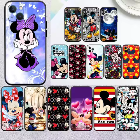 ED28 Mickey Minnie Mouse Phone Case for Motorola Moto Edge 60 60s 70 G86 G56 G54 E14 G04S G45 G54 G6