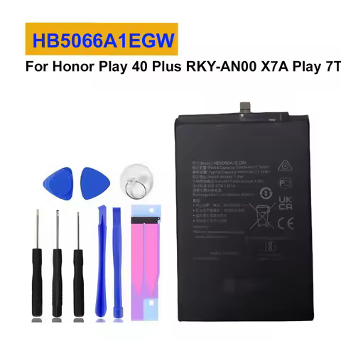 For Honor Play 40 Plus RKY-AN00 X7A Play 71T HB5066A1EGW 6000mah Replacement Mobile Phone Battery