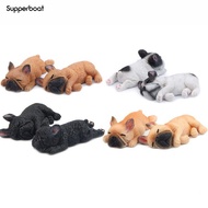 Cute Sleeping Dog Fridge Magnetic Sticker French Bulldog Mini Toy Magnet Decor