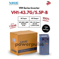 【100% Original + 1 Year Warranty】XINJE VH1-43.7G/5.5P-B Inverter | 3.7KW/5.5KW VFD 380-480V 3P Drive