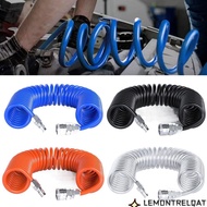 LEMONTRELQAT PU Air Compressor Hose, Flexible PU Air Compressor Hose Tube, With Connector With joint