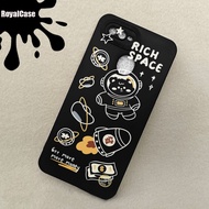 (RoyalCase) TM275 FOR OPPO A5S / A7 A12/ ASTRONOUT PICTURE SOFTCASE PROTEC CAMERA CASING PHONE CASE 