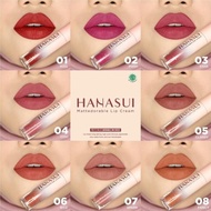 Hanasui Mattedorable Lipcream Lipstik Lip Cream 16 Warna Pilihan BPOM